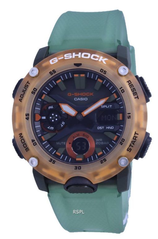 Montre Casio G-Shock Special Color Analogique NumÃ©rique GA-2000HC-3A GA2000HC-3 200M Homme