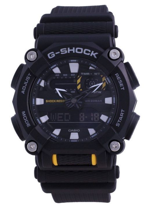 Montre pour homme Casio G-Shock cadran noir analogique numÃ©rique GA-900-1A GA900-1 200M