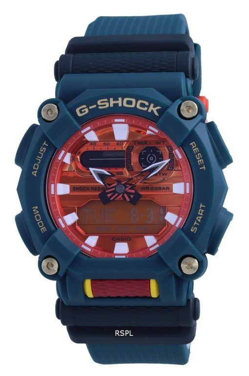 Montre Casio G-Shock Far East Pop Couleur SpÃ©ciale Analogique NumÃ©rique GA-900DBR-3A GA900DBR-3 200M Homme