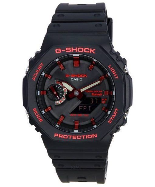 Montre pour homme Casio G-Shock analogique numérique X Ignite Red Series solaire GA-B2100BNR-1A GAB2100BNR-1 200M