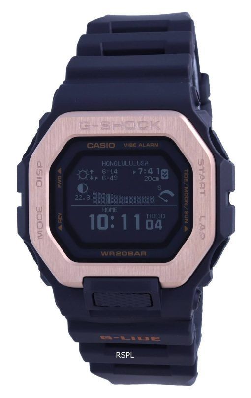 Montre pour homme Casio G-Shock G-Lide Mobile Link Digital GBX-100NS-4 GBX100NS-4 200M