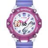 Montre pour femme Casio G-Shock analogique numérique bracelet en résine translucide Quartz GMA-S2200PE-6A 200M