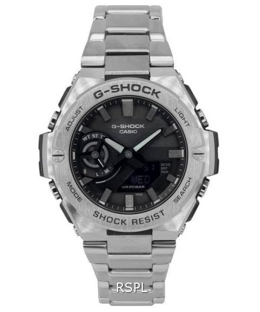 Montre pour homme Casio G-Shock G-Steel analogique numérique Tough Solar GST-B500D-1A1 GSTB500D-1A1 200M