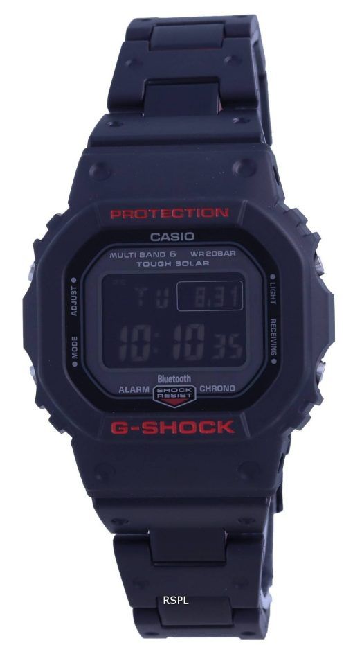 Montre pour homme Casio G-Shock Origin Tough Solar Bluetooth radiocommandée numérique GW-B5600HR-1 GWB5600HR-1 200M
