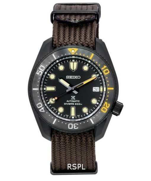 Montre Seiko Prospex Black Series Limited Edition 1970 Automatic Diver's SPB255 SPB255J1 SPB255J 200M pour homme