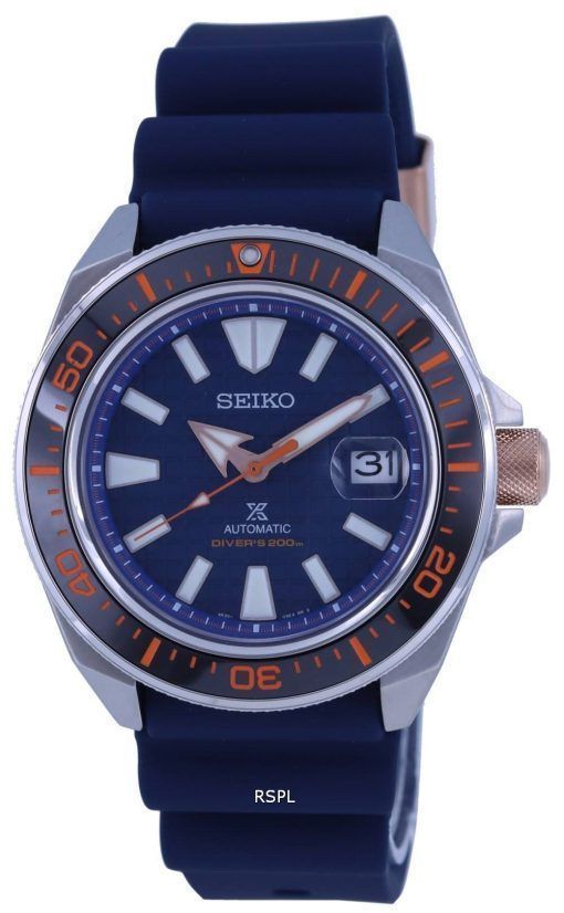 Montre pour homme Seiko Prospex King Samurai Save The Ocean Special Edition Automatic Diver SRPH43 SRPH43K1 SRPH43K 200M