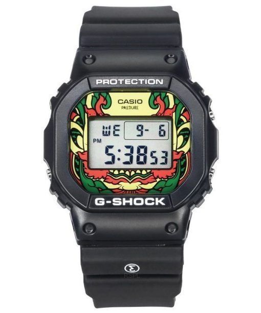 Montre pour homme Casio G-Shock SEA exclusive avec bracelet en résine numérique et quartz DW-5600PRE22-1 200M