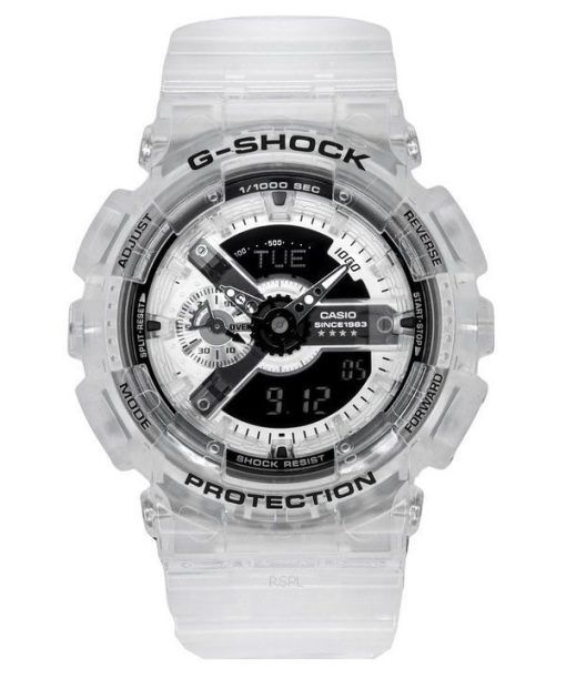 Montre pour homme Casio G-Shock Clear Remix 40e anniversaire édition limitée à  quartz analogique numérique GA-114RX-7A 200M