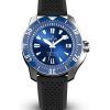 Ratio FreeDiver X Ocean Blue avec incrustation en céramique bleue automatique RTX003 200M montre pour homme