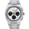 Montre Tissot T-Classic PRX chronographe cadran blanc automatique T137.427.11.011.00 100M pour homme