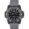 Montre pour homme Luminox Master Carbon SEAL bracelet en caoutchouc gris cadran noir suisse automatique de plongée XS.3862 200M