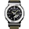 Montre pour homme Casio G-Shock Utility Metal Collection analogique numérique bracelet en tissu cadran noir Quartz GM-2100C-5A 2