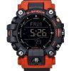 Montre pour homme Casio G-Shock Mudman Master Of G-Land numérique bracelet en résine orange et noir solaire GW-9500-1A4 200M