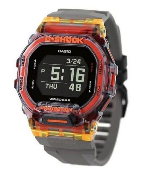 Montre pour homme Casio G-Shock Move G-Squad Vital Bright Series Mobile Link à quartz numérique GBD-200SM-1A5 200M
