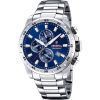 Montre pour homme Festina Sport chronographe en acier inoxydable avec cadran bleu et quartz F20463-2 100M