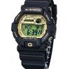 Montre pour homme Casio G-Shock 10e anniversaire avec bracelet en résine numérique et cadran doré à quartz GD-350GB-1 200M