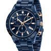 Montre pour homme Sector 270 chronographe en acier inoxydable cadran bleu Quartz R3273778004